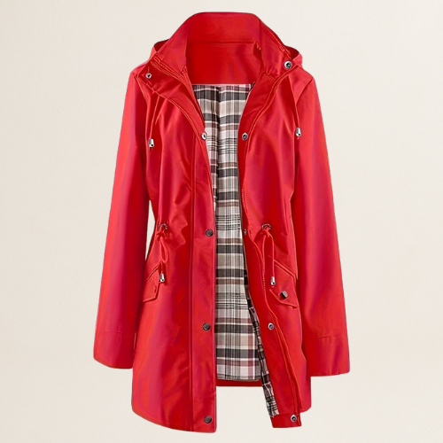 COLETTE | Veste élégante imperméable et coupe-vent avec capuche