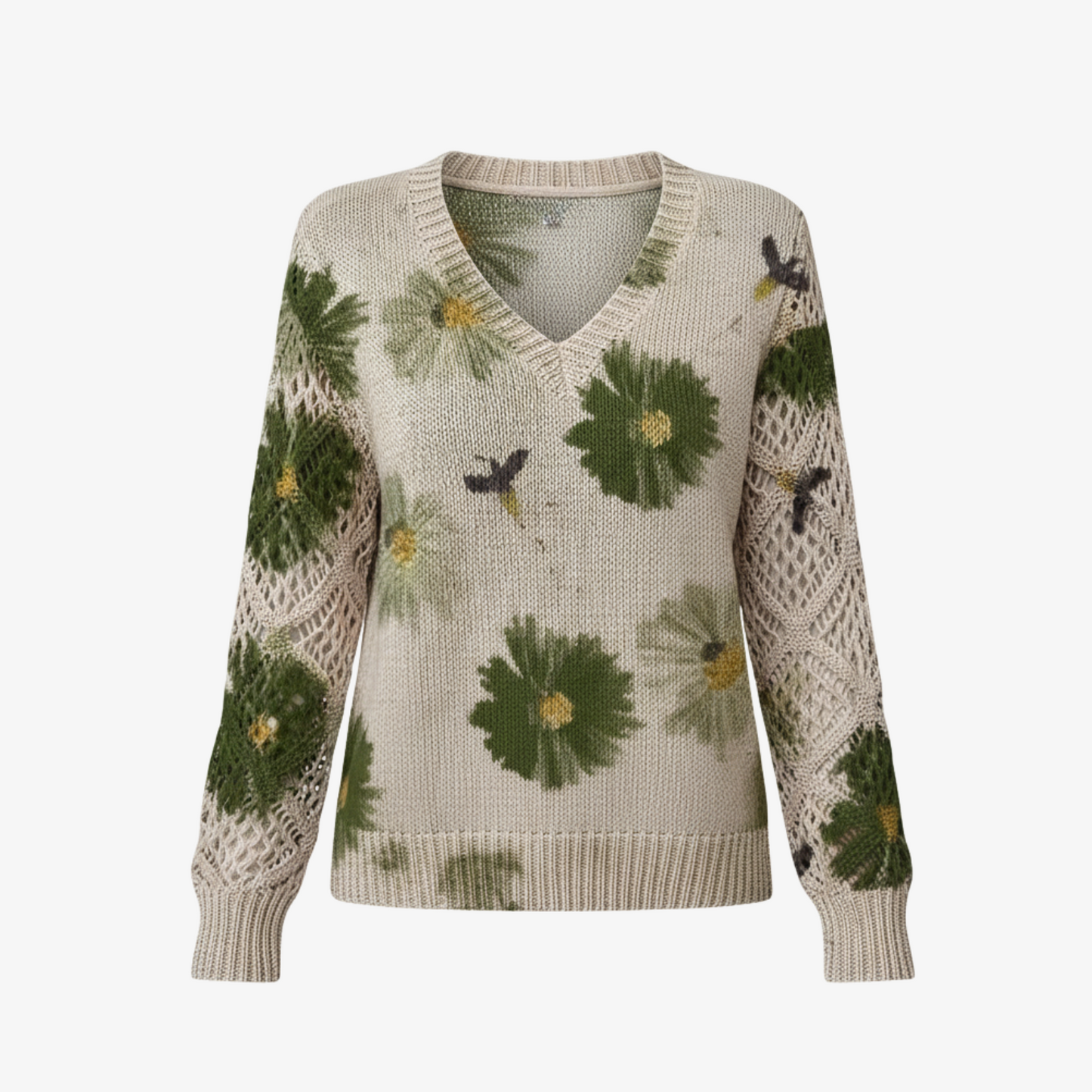 AILA | Pull élégant avec imprimé floral