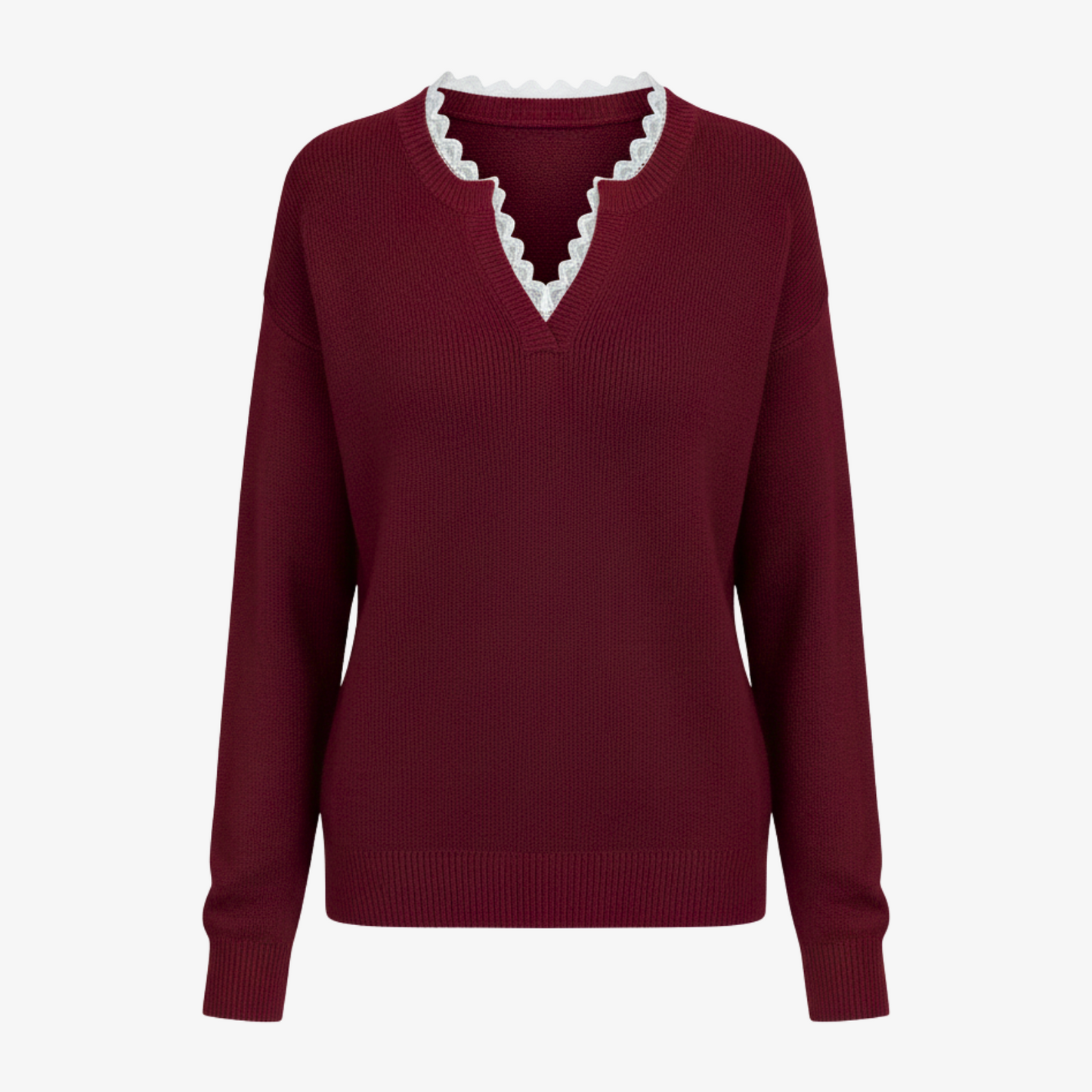 SOPHIE | Blouse élégante avec col français et confort