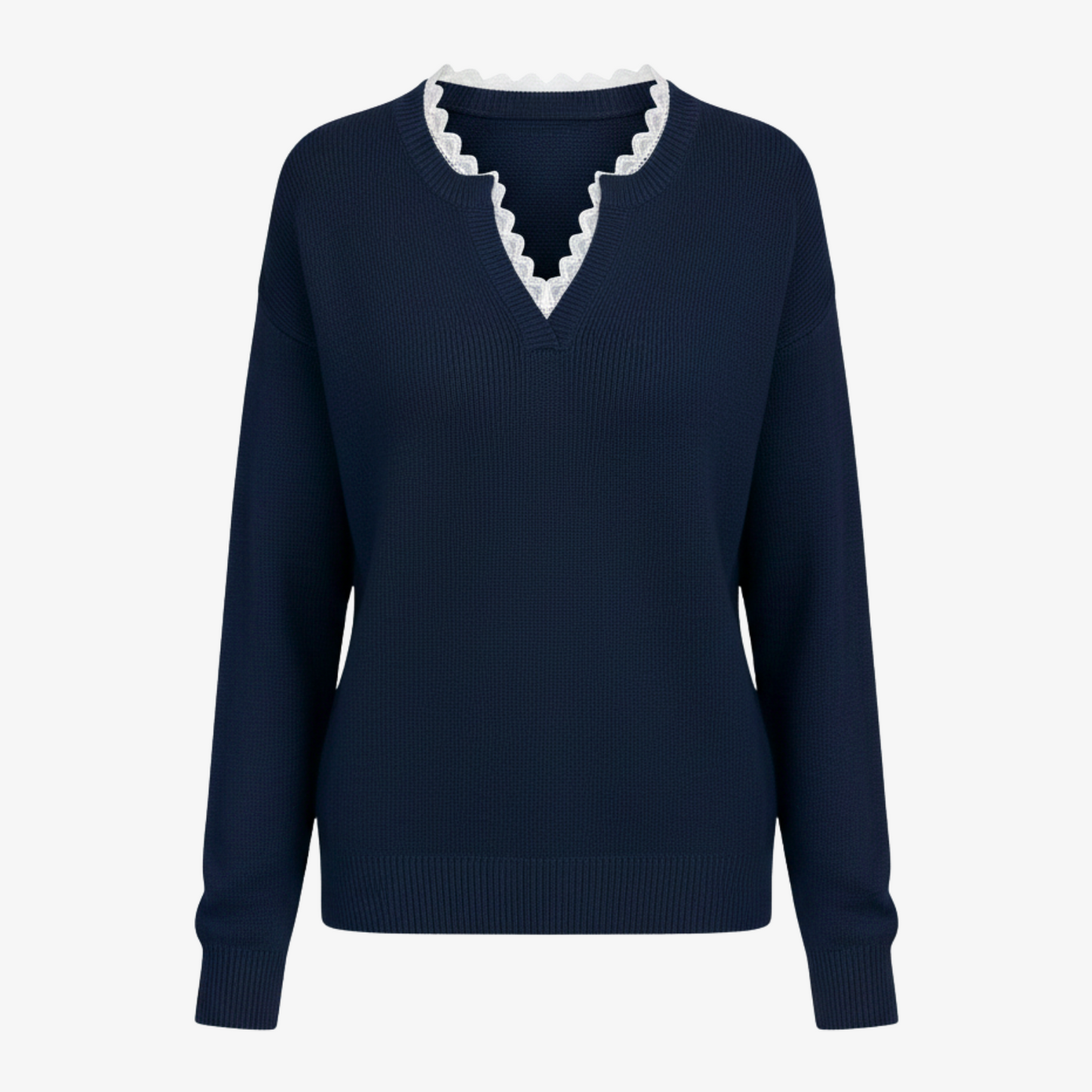 SOPHIE | Blouse élégante avec col français et confort