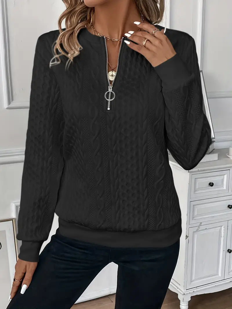 NALA | Sweat à capuche zippé élégant