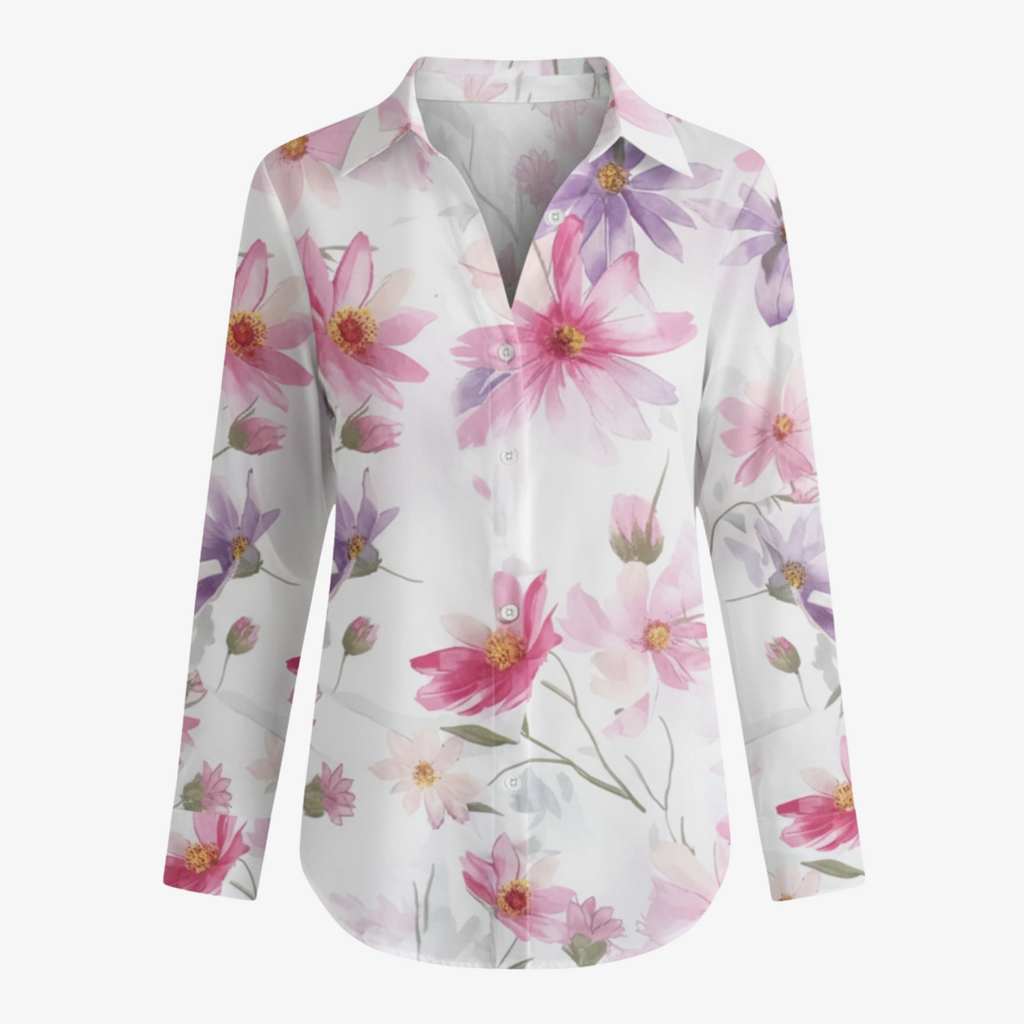 FLORA | Blouse vibrante avec imprimé ludique et confort