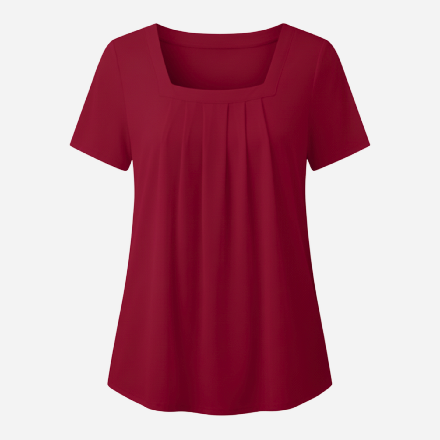 CARINE | Blouse Élégante avec Pliages Flatteurs