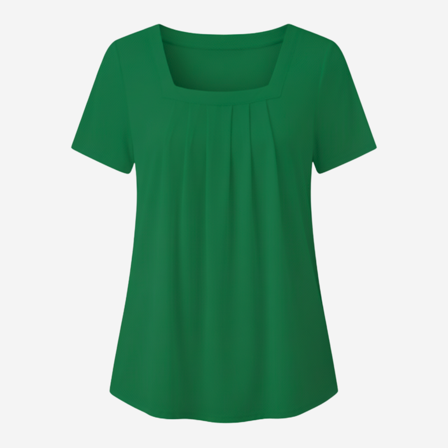 CARINE | Blouse Élégante avec Pliages Flatteurs