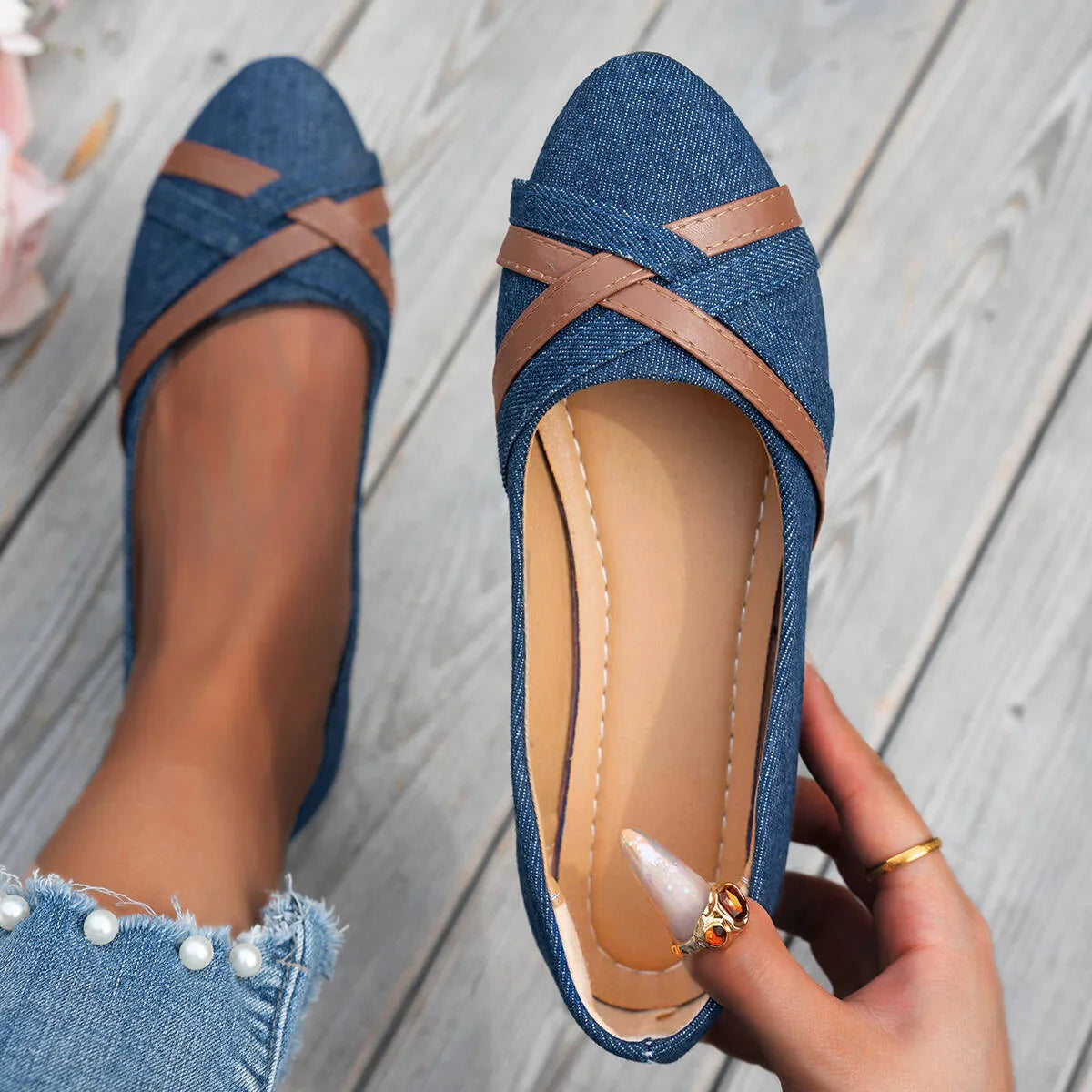 JESS | Chaussures à Enfiler Confortables