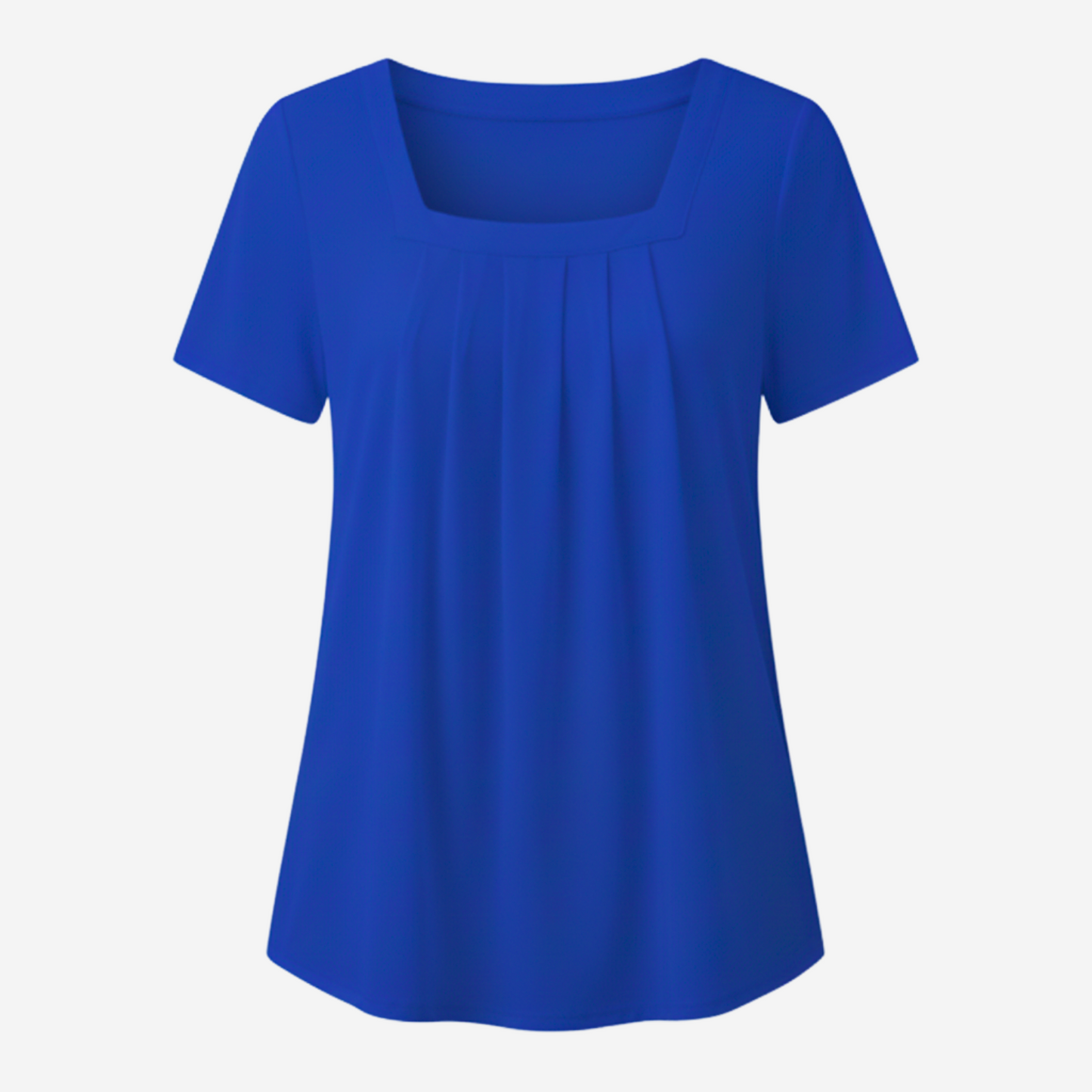 CARINE | Blouse Élégante avec Pliages Flatteurs