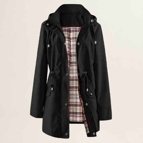 COLETTE | Veste élégante imperméable et coupe-vent avec capuche