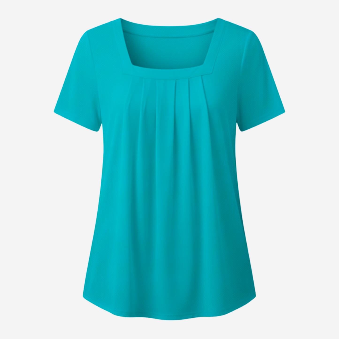 CARINE | Blouse Élégante avec Pliages Flatteurs