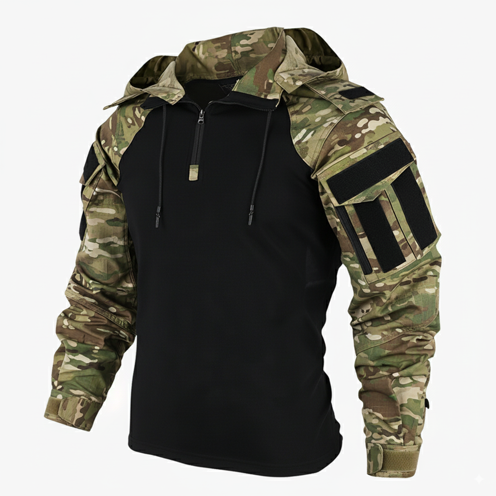 GROM™ | Hoodie Tactique avec Fermeture Éclair