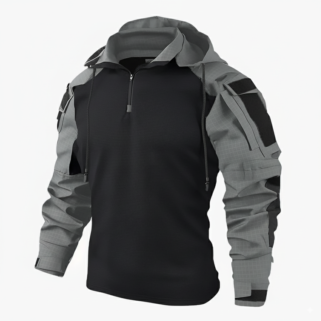 GROM™ | Hoodie Tactique avec Fermeture Éclair