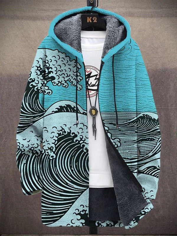 CARL | Cardigan confortable inspiré par l'art