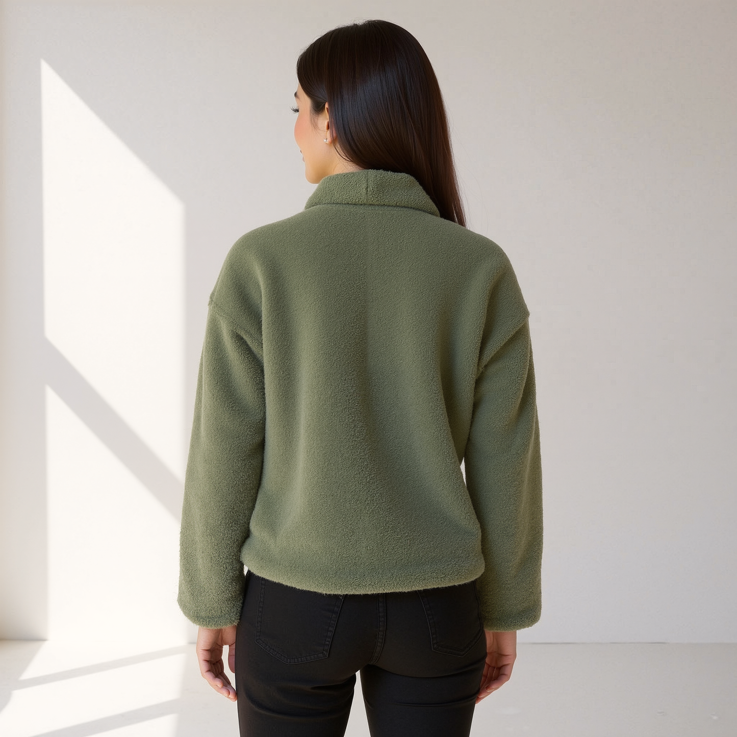NOËLLA | Veste d'automne en polaire, confortable et élégante