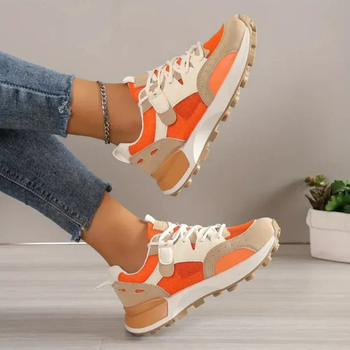 AMY | Baskets colorblock élégantes