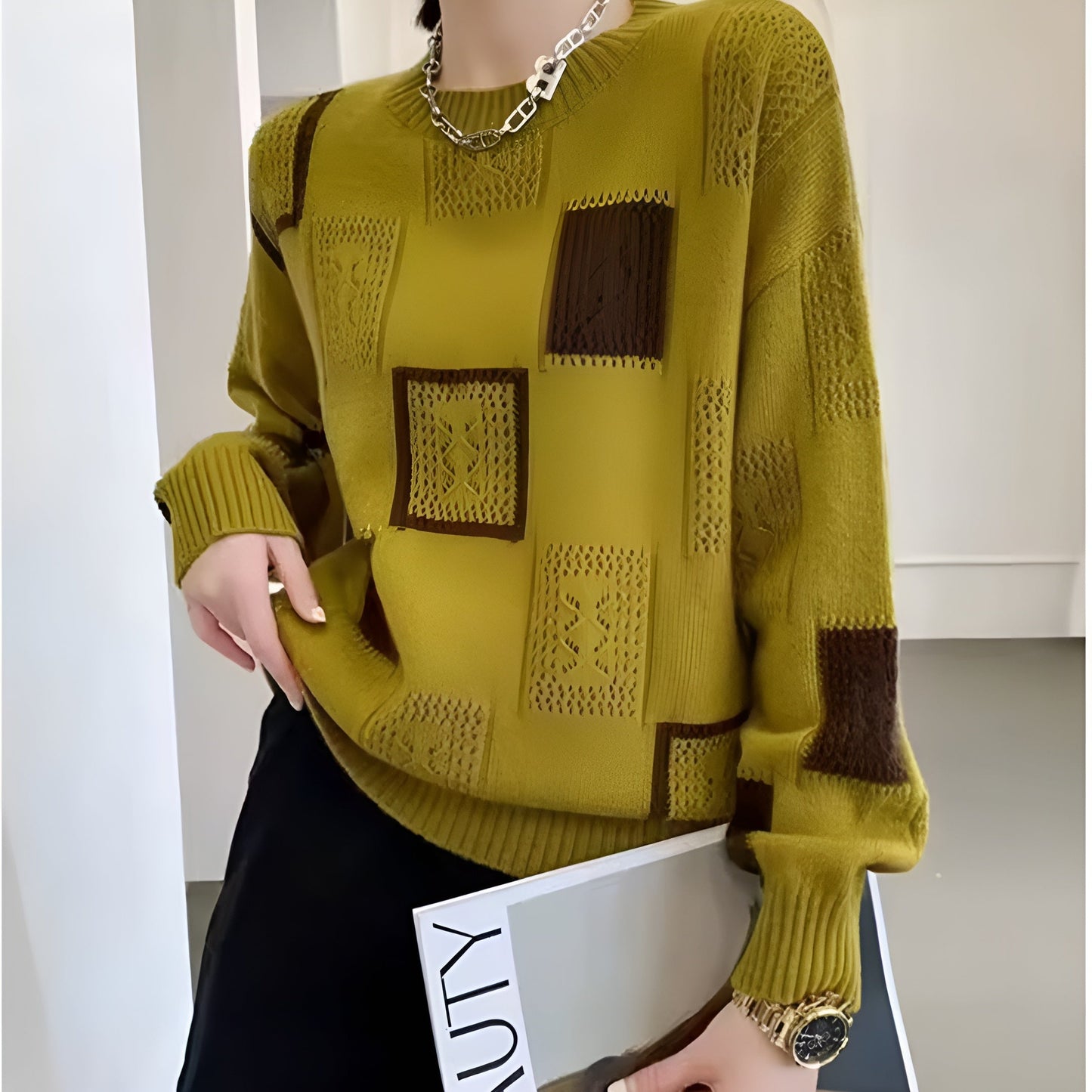 MARIE | Pull en maille confortable