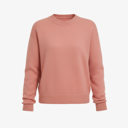 CAMILLE | Pull en laine élégant avec un design et une coupe minimalistes