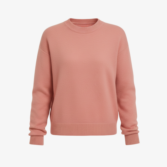 CAMILLE | Pull en laine élégant avec un design et une coupe minimalistes
