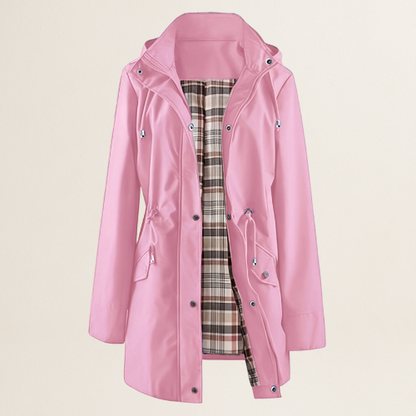 COLETTE | Veste élégante imperméable et coupe-vent avec capuche