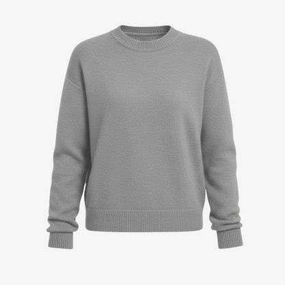 CAMILLE | Pull en laine élégant avec un design et une coupe minimalistes