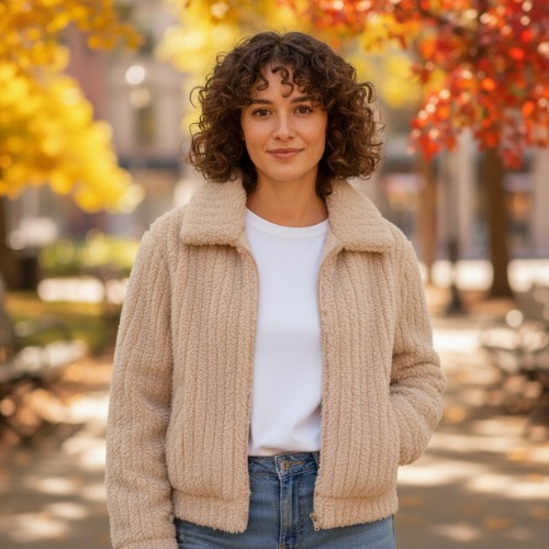 ANNA | Veste en polaire confortable