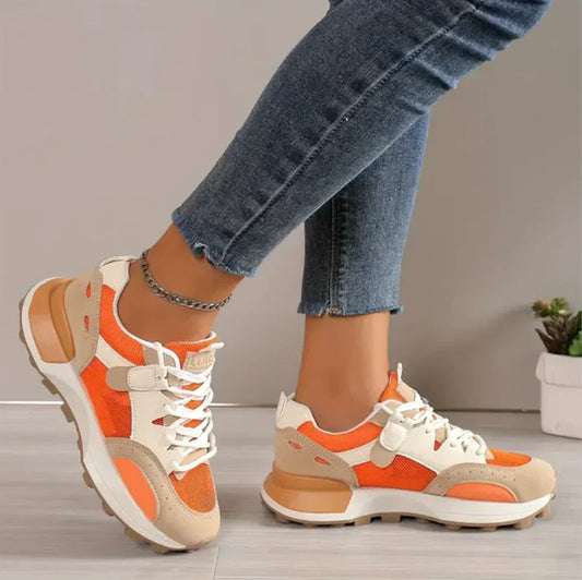 AMY | Baskets colorblock élégantes