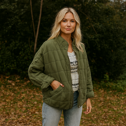 LOUISE | Veste matelassée élégante et confortable pour toutes les occasions